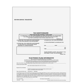 Custom Super Forms A009 - 1040 Universal Appointment Organizer (Folded)