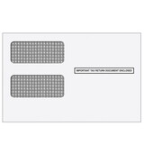 Custom Super Forms RDWENV05 - 1099 2up Double Window Envelope (Moisture Seal)