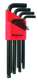 Bondhus 10990 Set 10 Ball End L-Wr 1.5-10Mm (1.5-10Mm) - Includes 7Mm