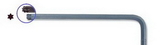 Bondhus 11720 T-20 BallStar L-wrench - Long Arm - Tagged & Barcoded
