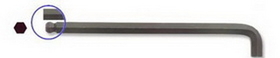 Bondhus Set 7 Stubby Ball End L-wrenches 1.5-6mm