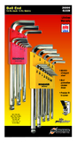 Bondhus 26999 Set 22 BriteGuard Ball End L-Wrenches IN/MM Double Pack - 16937 (.050-3/8