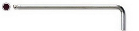 Bondhus 27049 1.27mm BriteGuard Plated Ball End L-wrench - Bulk