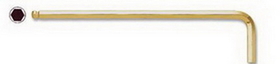 Bondhus 27906 7/64" GoldGuard Plated Ball End L-wrench - Long - Bulk