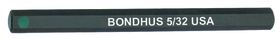 Bondhus 33207 1/8" ProHold Hex Bit 2"