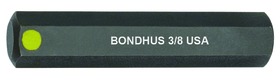 Bondhus 33214 3/8" ProHold Hex Bit 2"