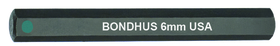 Bondhus 33268 6mm ProHold Hex Bit 2"
