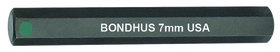 Bondhus 33270 7mm ProHold Hex Bit 2"