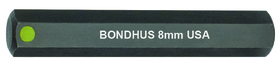 Bondhus 33272 8mm ProHold Hex Bit 2"
