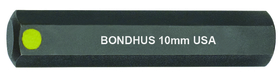 Bondhus 33276 10mm ProHold Hex Bit 2"