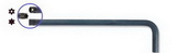 Bondhus TR10 Tamper Resistant Star L-wrench - Long Arm - Bulk