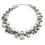 Aspire Noble Wedding Jewelry Rhinestone Bead Bib Collar Choker Necklace