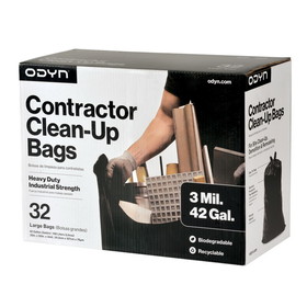 Bedrosians ODYBAGTRASH3M-42G Odyn 42 Gallon Contractor Clean Up Bags