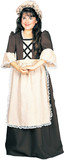 RUBIES COSTUME 101718 Colonial Girl Medium 8-10