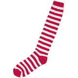 Forum Novelties 102459 Socks Rag Doll/Elf Adult Red/White Striped