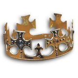 Rubies 105238 Plastic Jeweled Crown