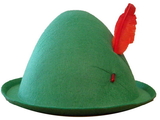 Forum Novelties 105325 Alpine Hat W/Feather, Economy