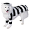 Ruby Slipper Sales 887815-M Prisoner Dog Pet Costume - M