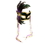 Ruby Slipper Sales 56281 Venetian Green Velvet Feathered Mardi Gras Mask Adult - NS