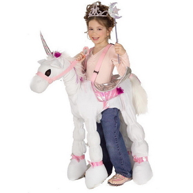 Ruby Slipper Sales 58467 Ride-A-Unicorn Costume for Kids - OS