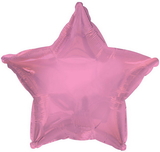 CTI 138584 Pink Star Foil Balloon - NS