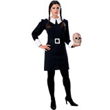 Ruby Slipper Sales R15861 Women's Wednesday Addams Costume - L