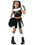 Ruby Slipper Sales 882026-000-L Girl's Bad Spirit Goth Cheerleader Costume - L