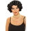 Ruby Slipper Sales 59399 Flapper Wavy Wig (Black) - NS