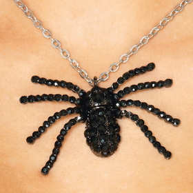 Rubies 140683 Black Widow Necklace Deluxe