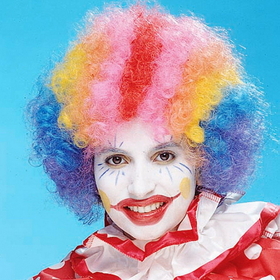 Peter Alan 5067M Rainbow Economy Clown Wig