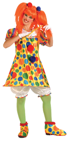 Ruby Slipper Sales 60493-000-NS Women's Giggles the Clown Costume - NS