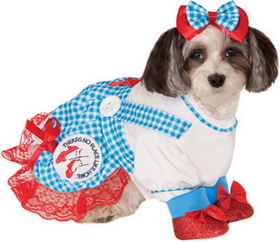 Ruby Slipper Sales 887845M Doggie Dorothy Pet Costume - M
