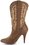 Ellie Shoes 418-CowgirlBRWN7 Cowgirl Adult Boots - F7