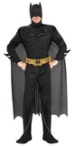 Ruby Slipper Sales 880671M Men's The Dark Knight Deluxe Muscle Chest Batman Costume - M