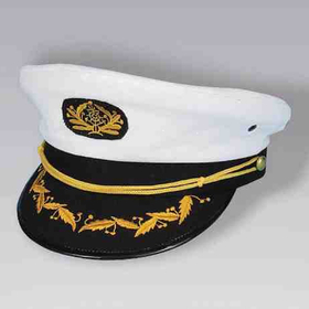 Ruby Slipper Sales 56771-000-NS Naval Captain's Hat - NS