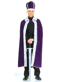 Ruby Slipper Sales 61300-000-NS Mens Kings Robe And Crown Set - STD