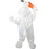 Ruby Slipper Sales 61465 White Plush Bunny Mascot - NS