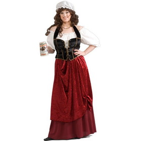 Ruby Slipper Sales 61830-000-NS Women's Tavern Wench Plus Size Costume - NS