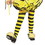 Ruby Slipper Sales 7570 Toddler Bumblebee Tights - NS