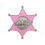 Forum Novelties 58439 Pink Sheriff Badge