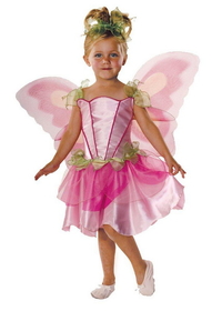 Ruby Slipper Sales 882730S Pink Butterfly Fairy Child Costume - S
