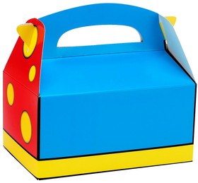 49802 Blue Red and Yellow Empty Favor Boxes - NS