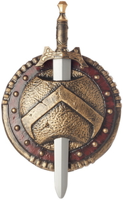 California Costumes 60566 (recall item 60472) Spartan Combat Shield and Sword - NS
