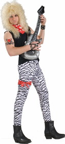 Ruby Slipper Sales 60542 Black and White Zebra Print Pants - NS