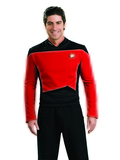 Ruby Slipper Sales 888979-000-M Men's Deluxe Star Trek TNG Red Shirt - M