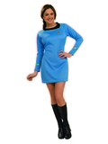 Ruby Slipper Sales 889060-000-XS Women's Star Trek Classic Blue Dress Costume - XS
