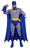 Ruby Slipper Sales 889054M Adult Deluxe Muscle Chest Batman Costume - M