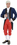 Ruby Slipper Sales CH02078-AS-L Men's Ben Franklin / Colonial Man Costume - L