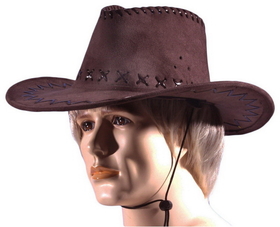 Ruby Slipper Sales 181721 Brown Adult Cowboy Hat - NS