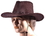 Ruby Slipper Sales 72309-Adult Brown Adult Cowboy Hat - NS